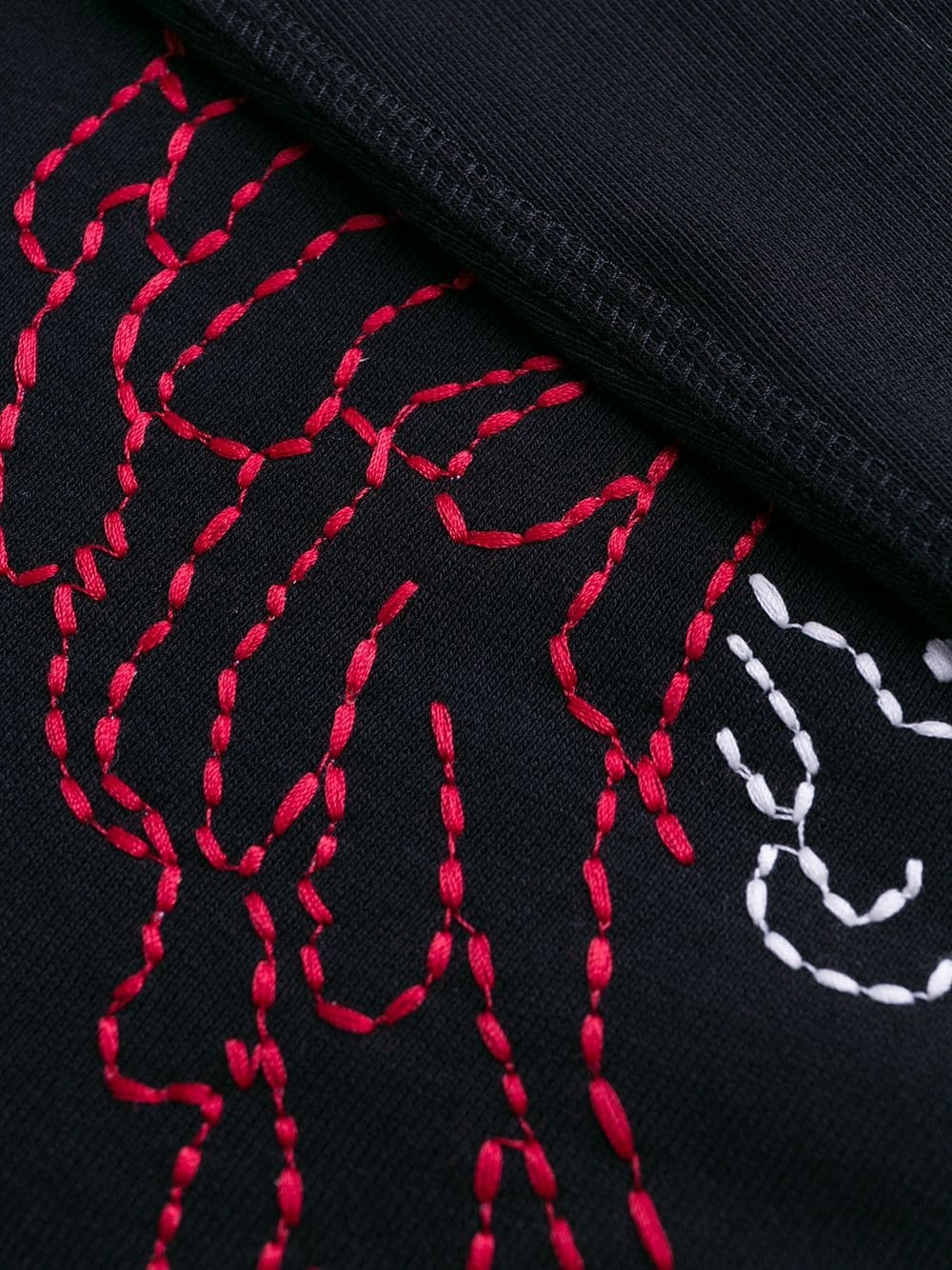 embroidered skull sweatshirt - 7