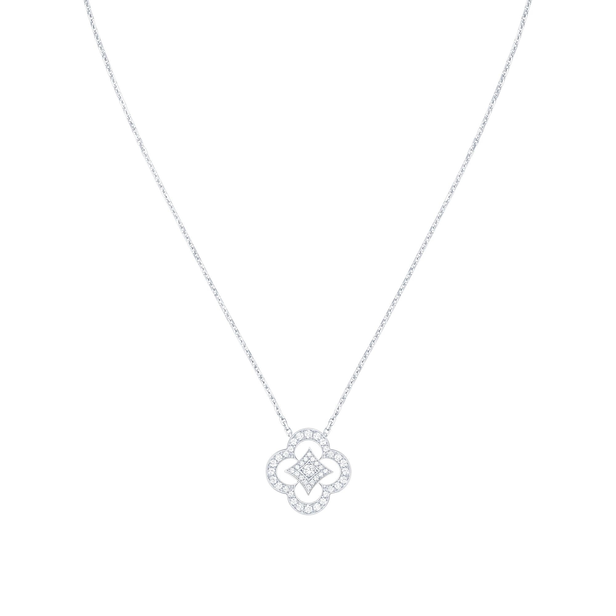 Les Ardentes Pendant, White Gold And Diamonds - 1