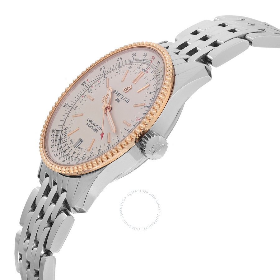 Pre-owned Breitling Navitimer Automatic Chronometer Silver Dial Men's Watch U17325211G1A1 - 3