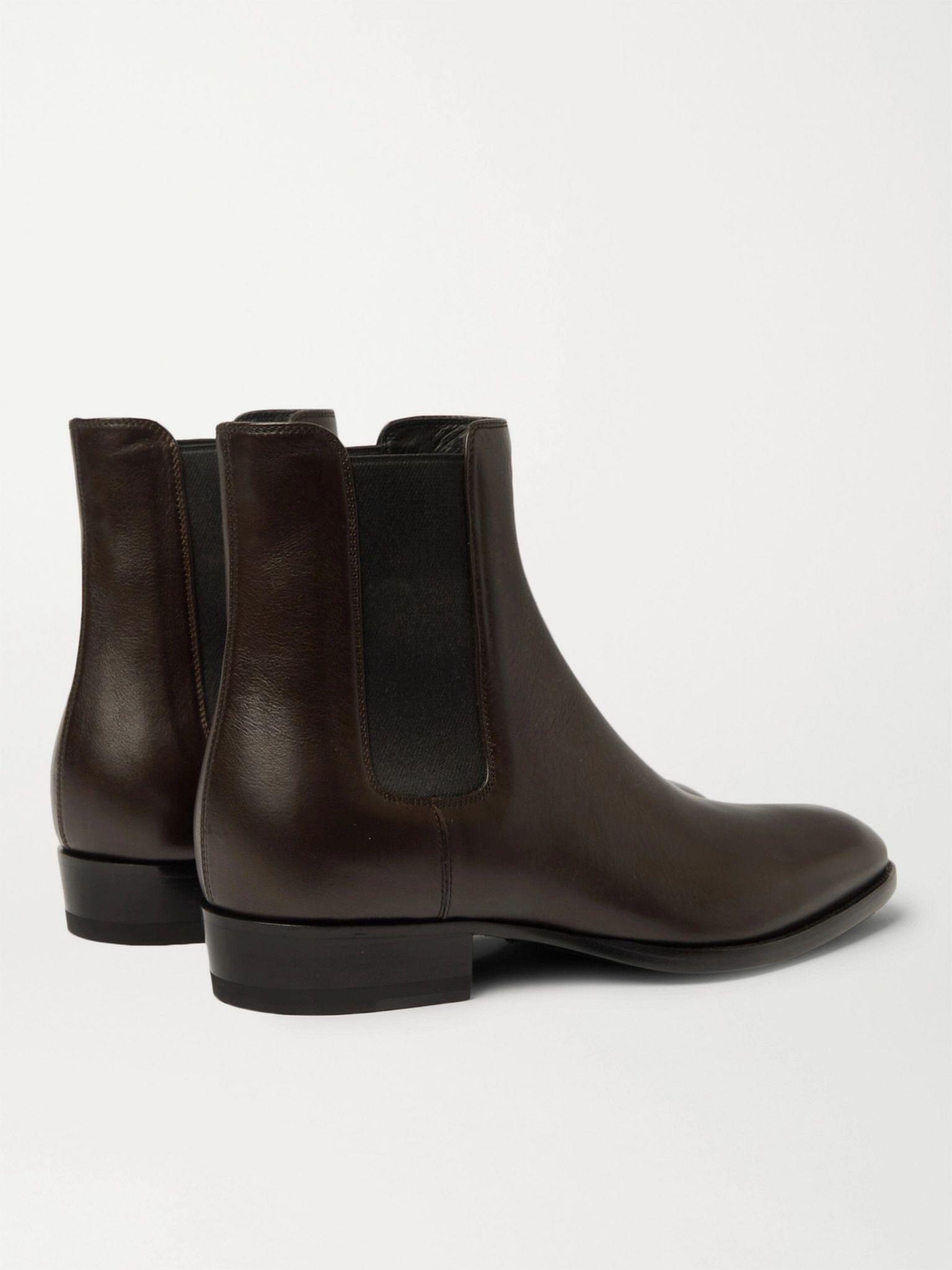 Wyatt Leather Chelsea Boots - 3