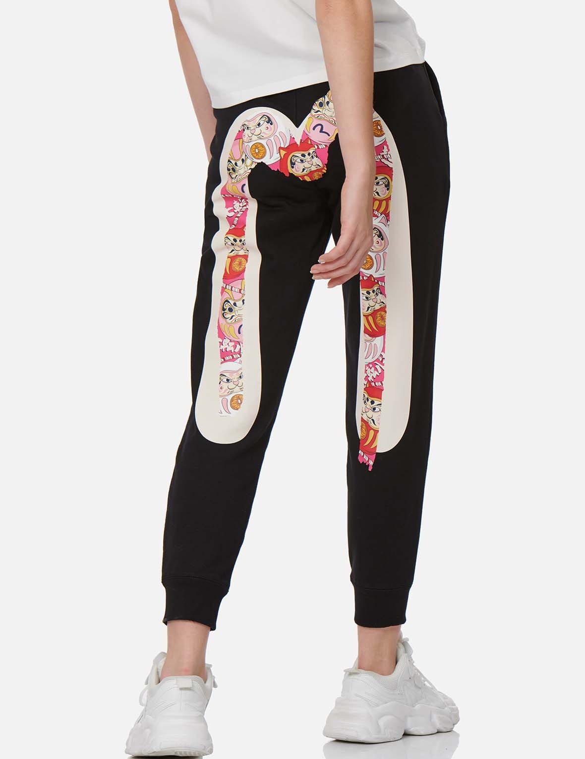 DARUMA BUDDIES DAICOCK PRINT SWEATPANTS - 3