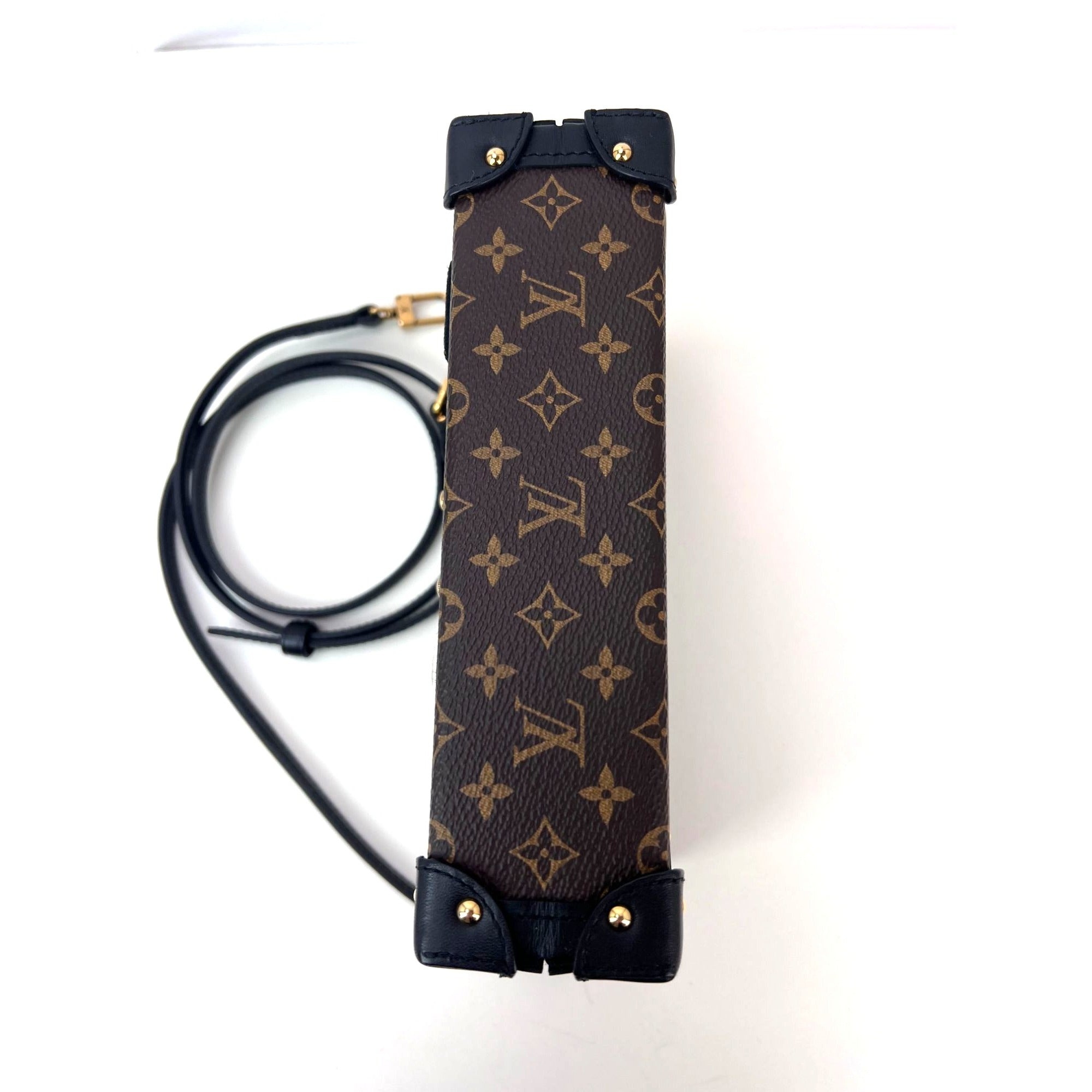 Louis Vuitton Petite Malle Patches Monogram Crossbody Clutch Bag Limited Edition RARE - 5
