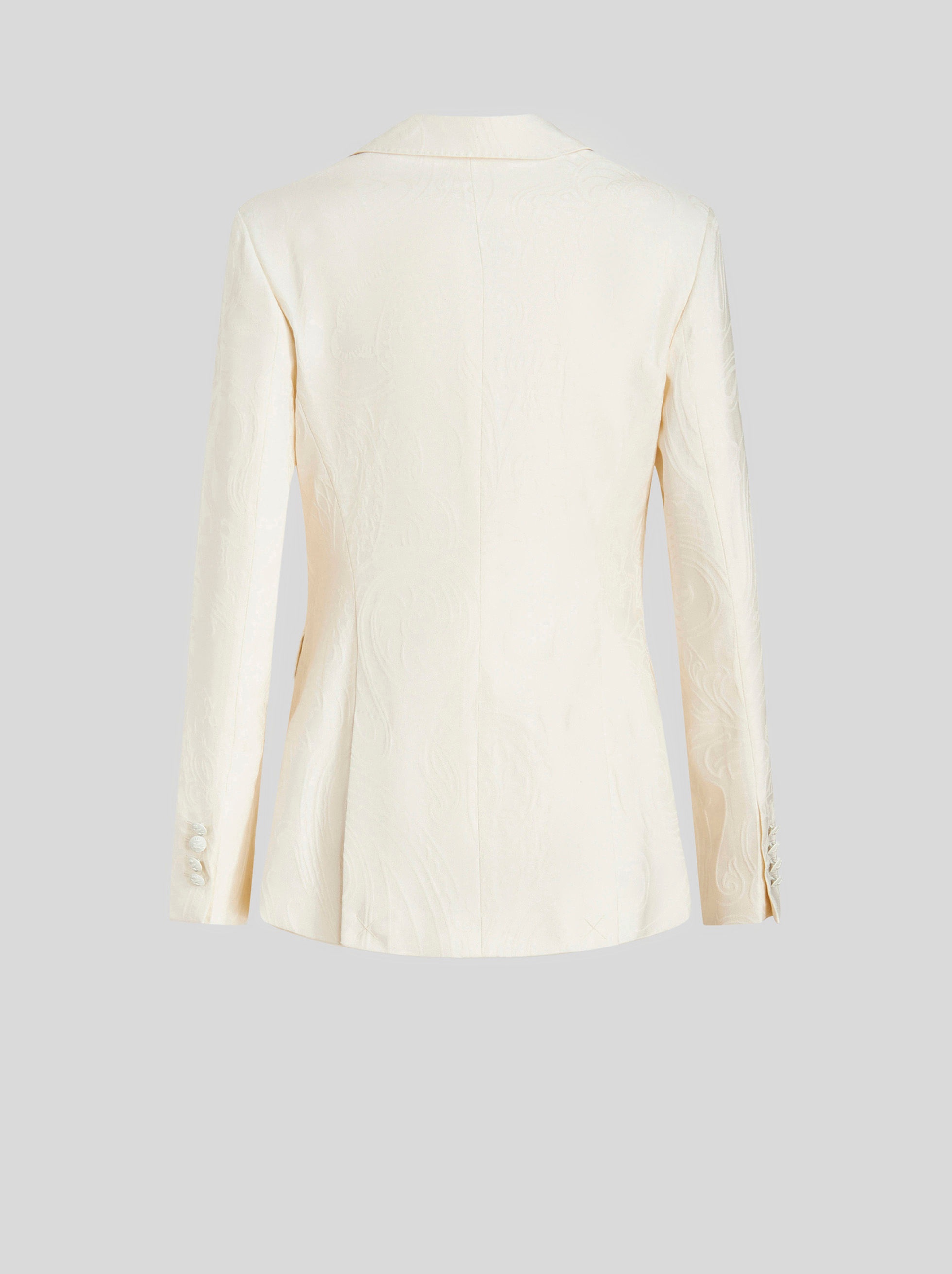 TAILORED PAISLEY JACQUARD JACKET - 5