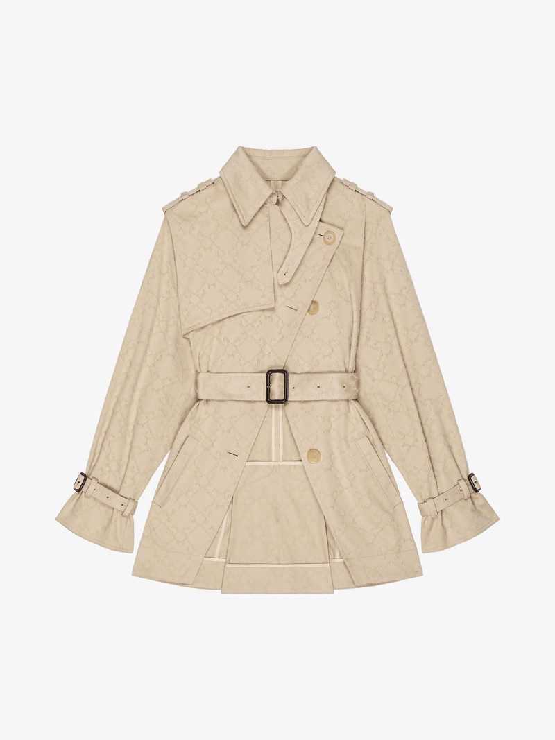 TRENCH-COAT IN MONOGRAM 72 COTTON 1