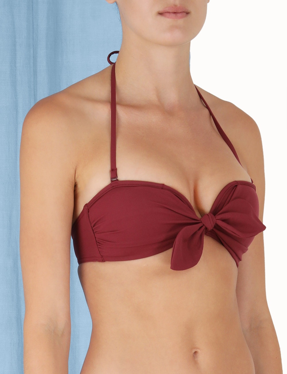 SEPARATES SCULPT TIE FRONT BRA - 5