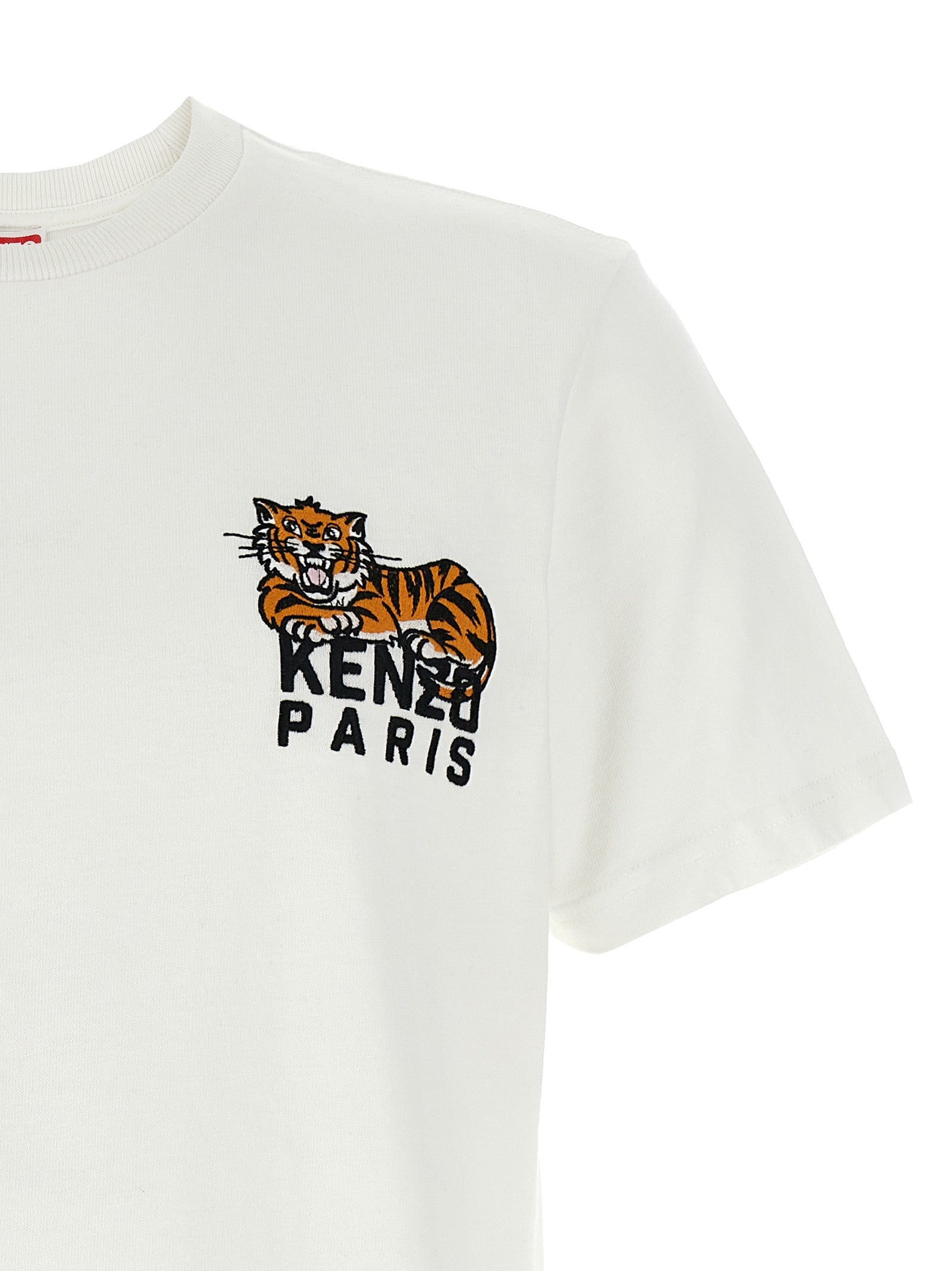 Gots Happy Tiger T-Shirt White - 3