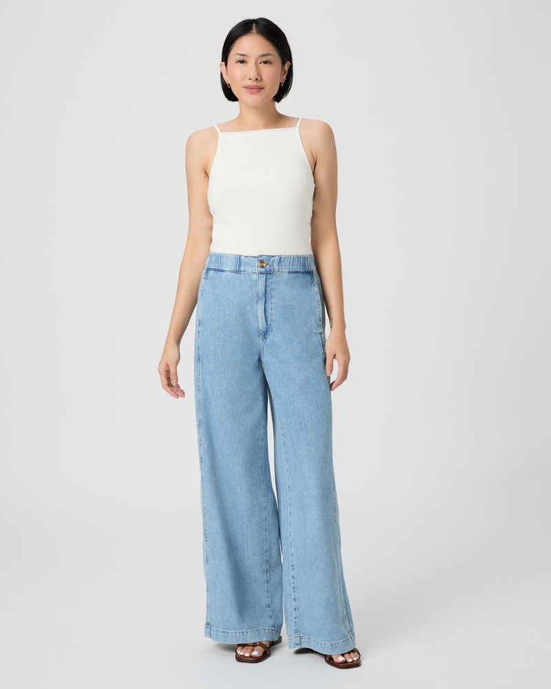 PAIGE Rumi Petite Wide Leg Pant outlook