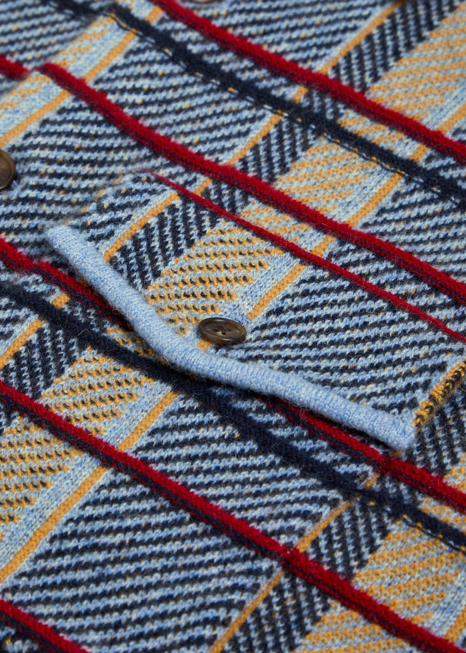 Guest In Residence Plaid Cashmere Shirt - 5