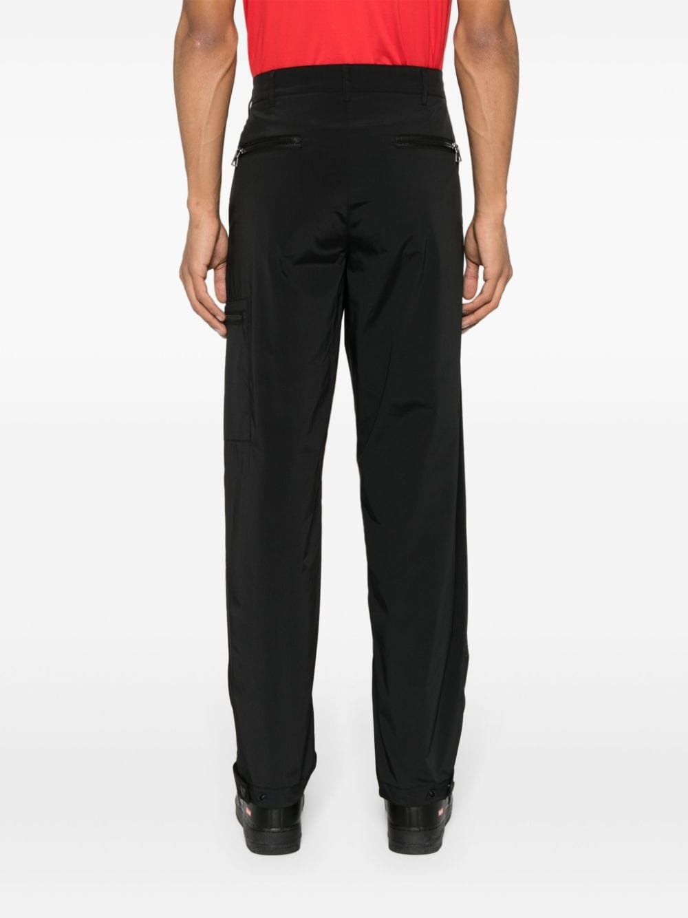 loose-fit shell trousers - 4