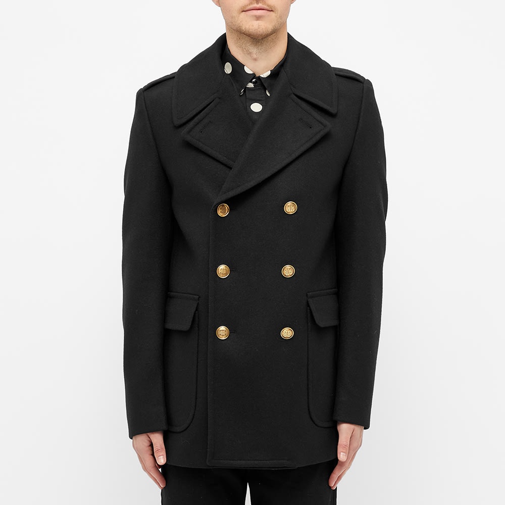 Givenchy Wool Pea Coat - 6