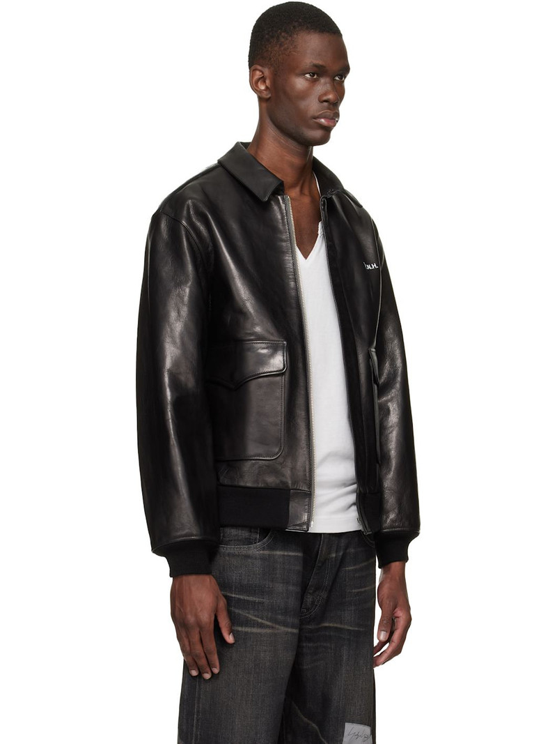 Black Neighborhood Edition Leather Jacket 2