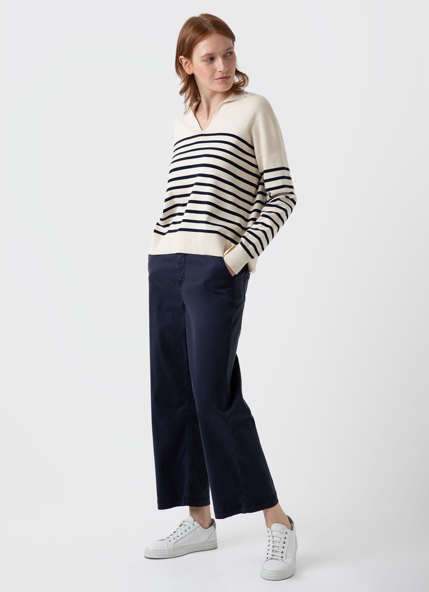 Open Neck Jumper - 1