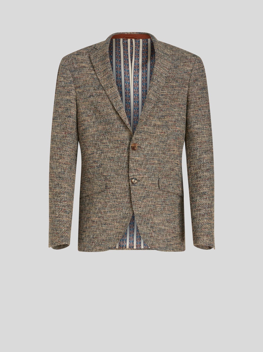 Etro coat in virgin wool blend