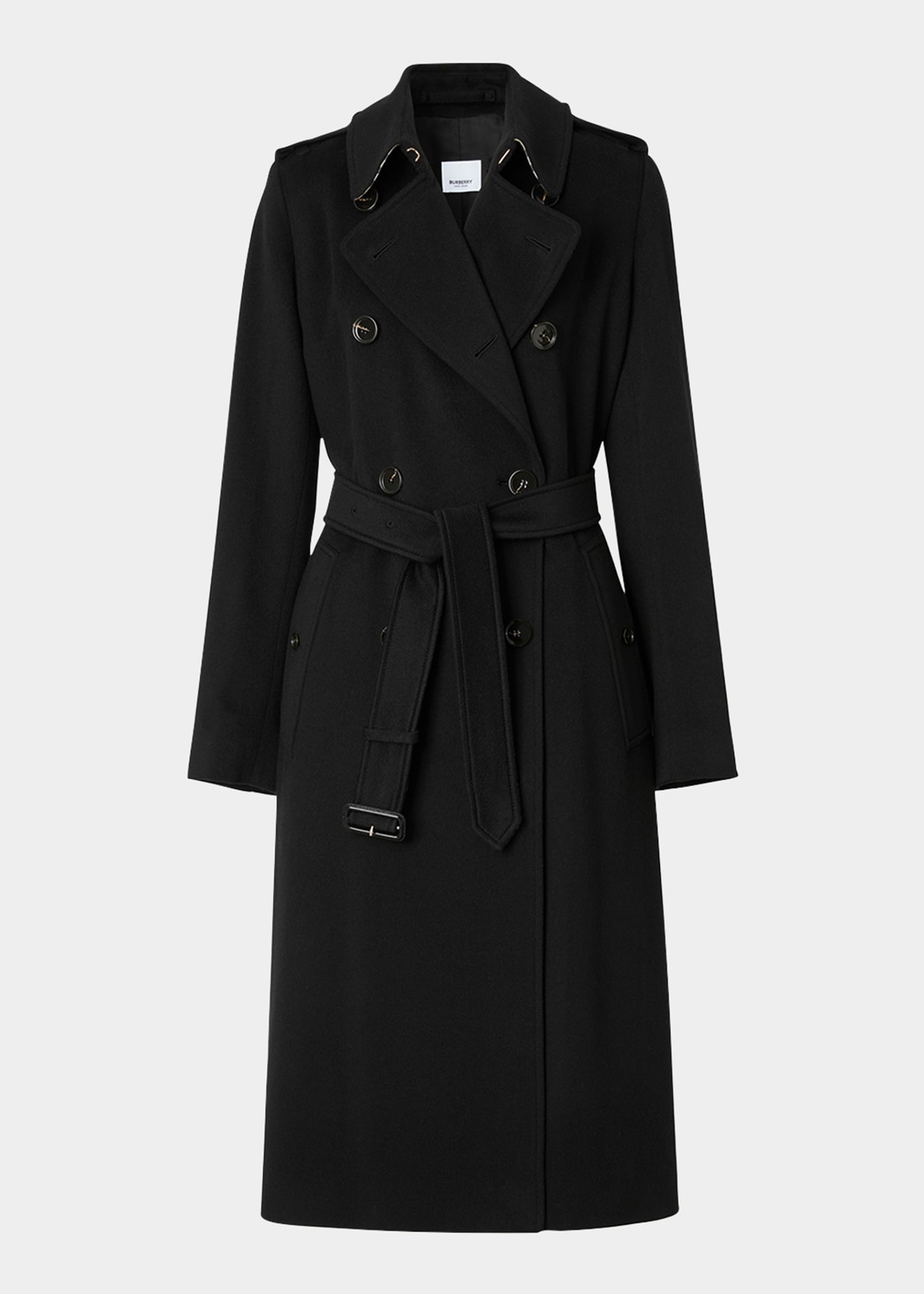 Kensington Cashmere Trench Coat - 2