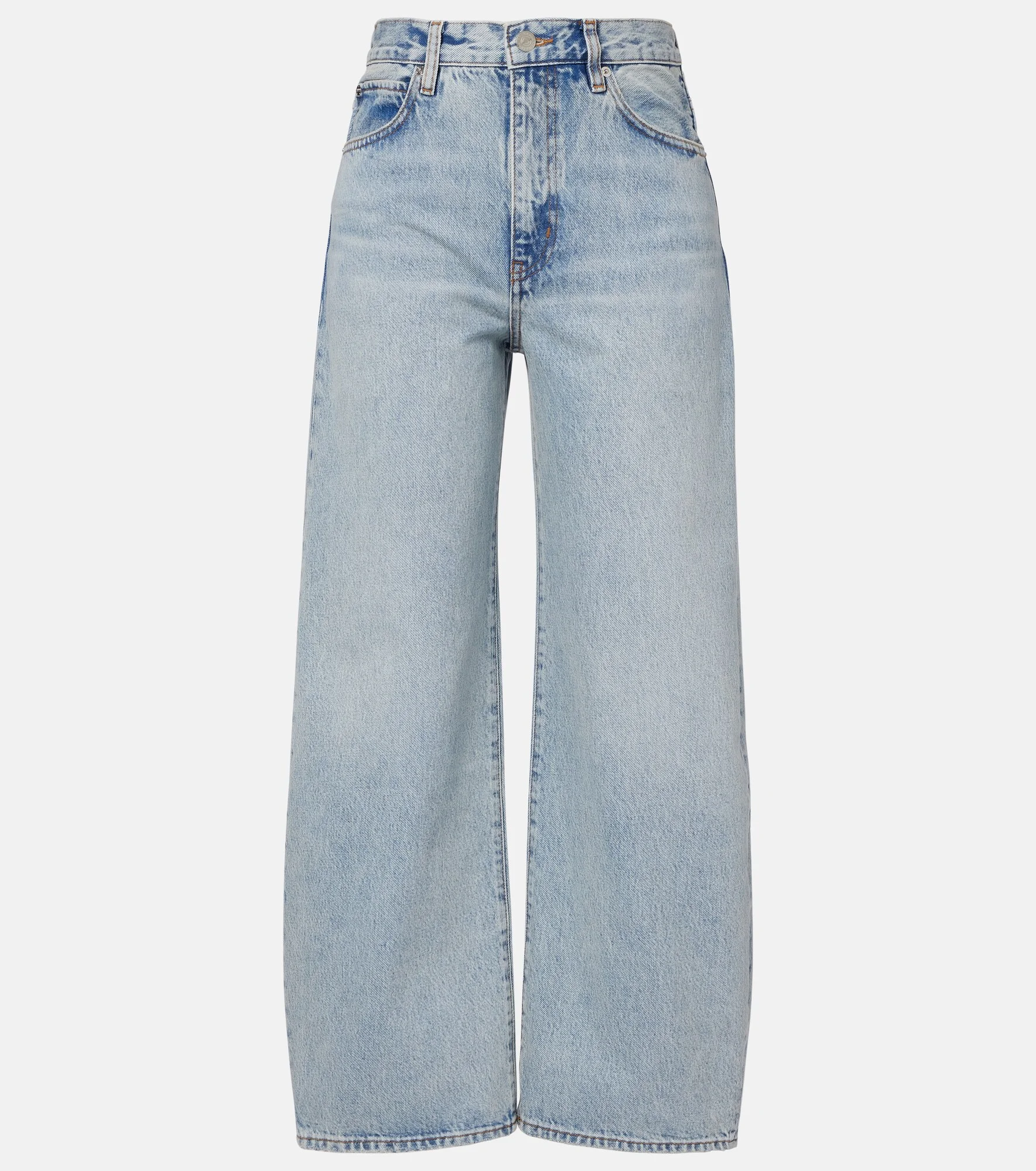 The Bow Crop barrel-leg jeans - 1