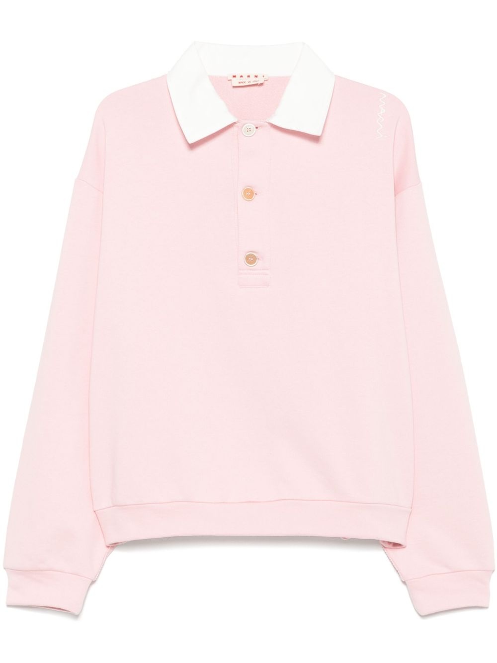 jersey cotton sweatshirt - 1