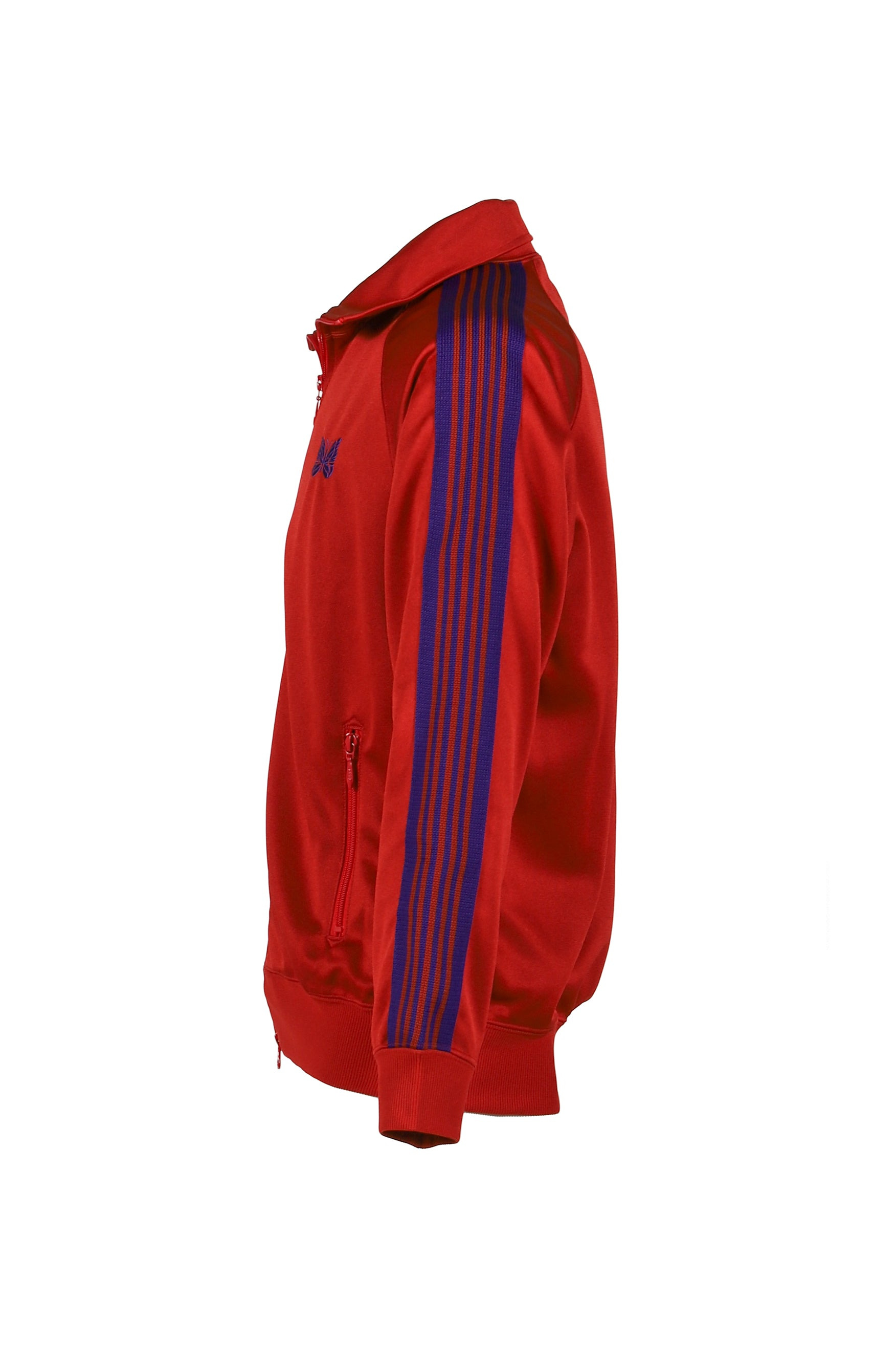 TRACK JACKET - POLY SMOOTH / RED - 3