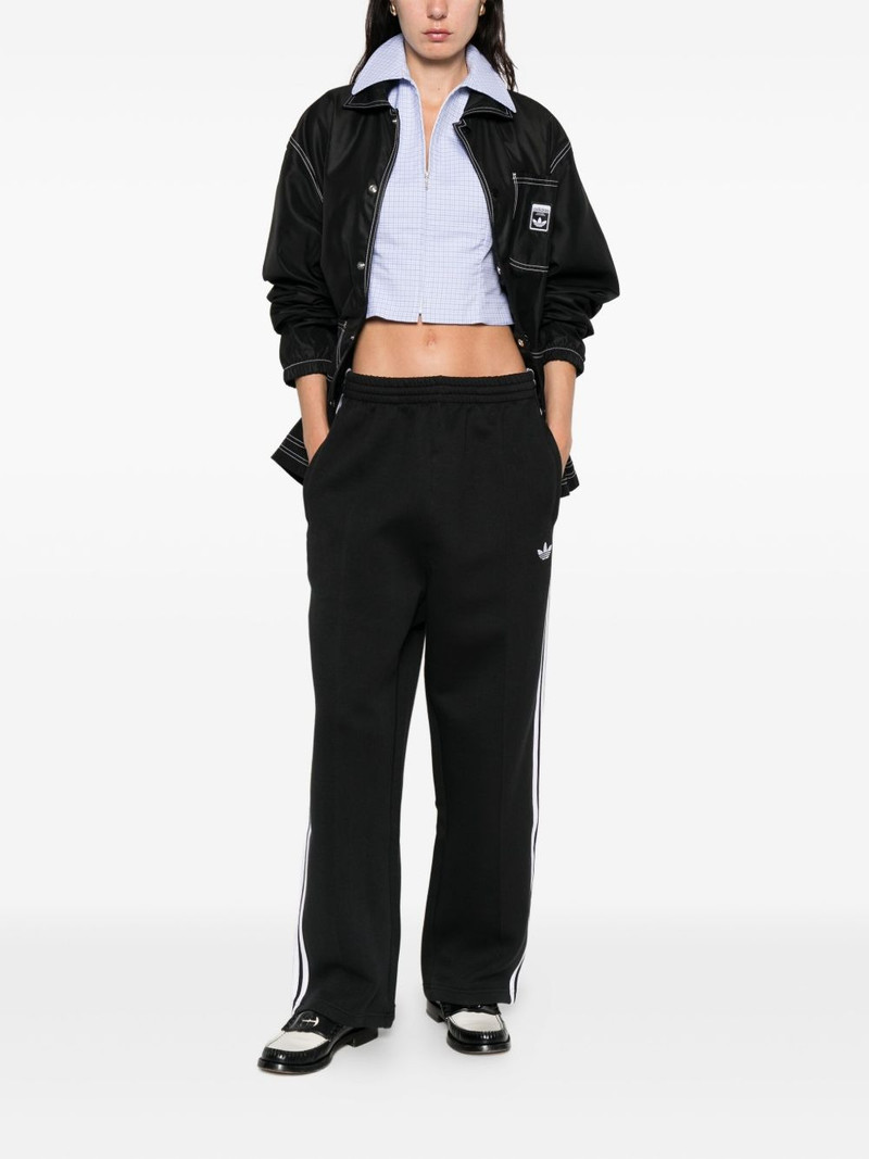 adidas contrast-stitch pocketed shirt jacket outlook