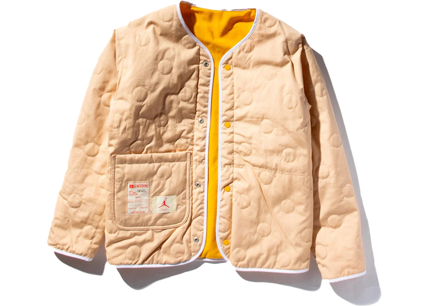 Jordan x Union M J LINER Jacket Sport Gold/White Onyx - 1