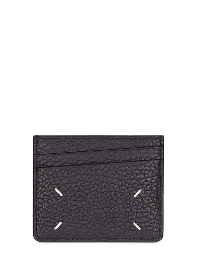 Maison Margiela Grainy leather 5 card holder outlook
