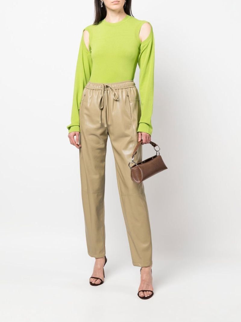 cut-out knitted jumper - 2