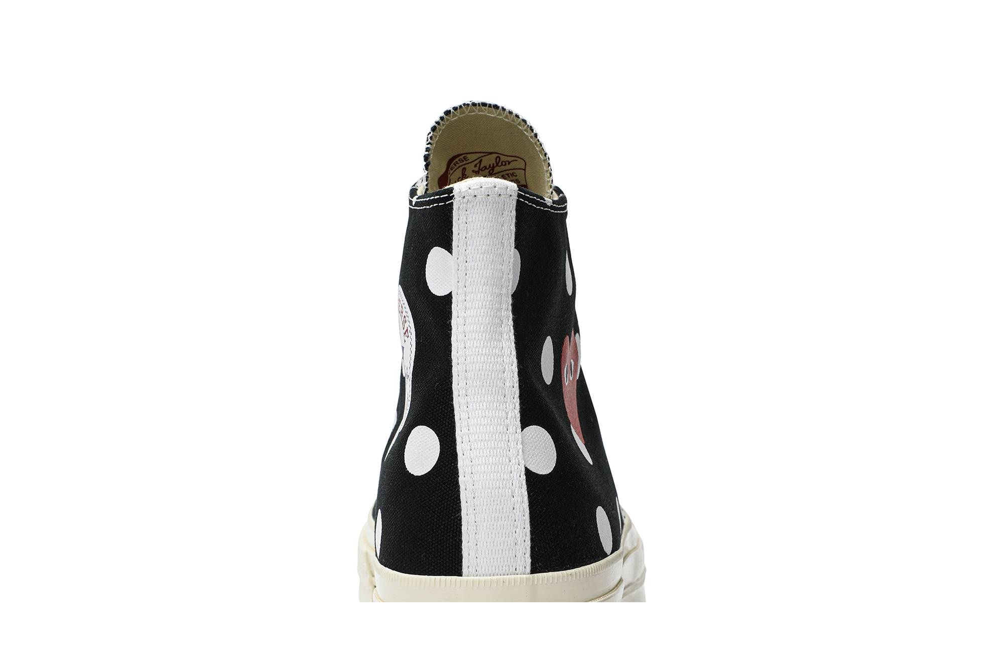 Comme des Garçons x Chuck Taylor All Star 70 Hi 'Black Polka Dot' - 7