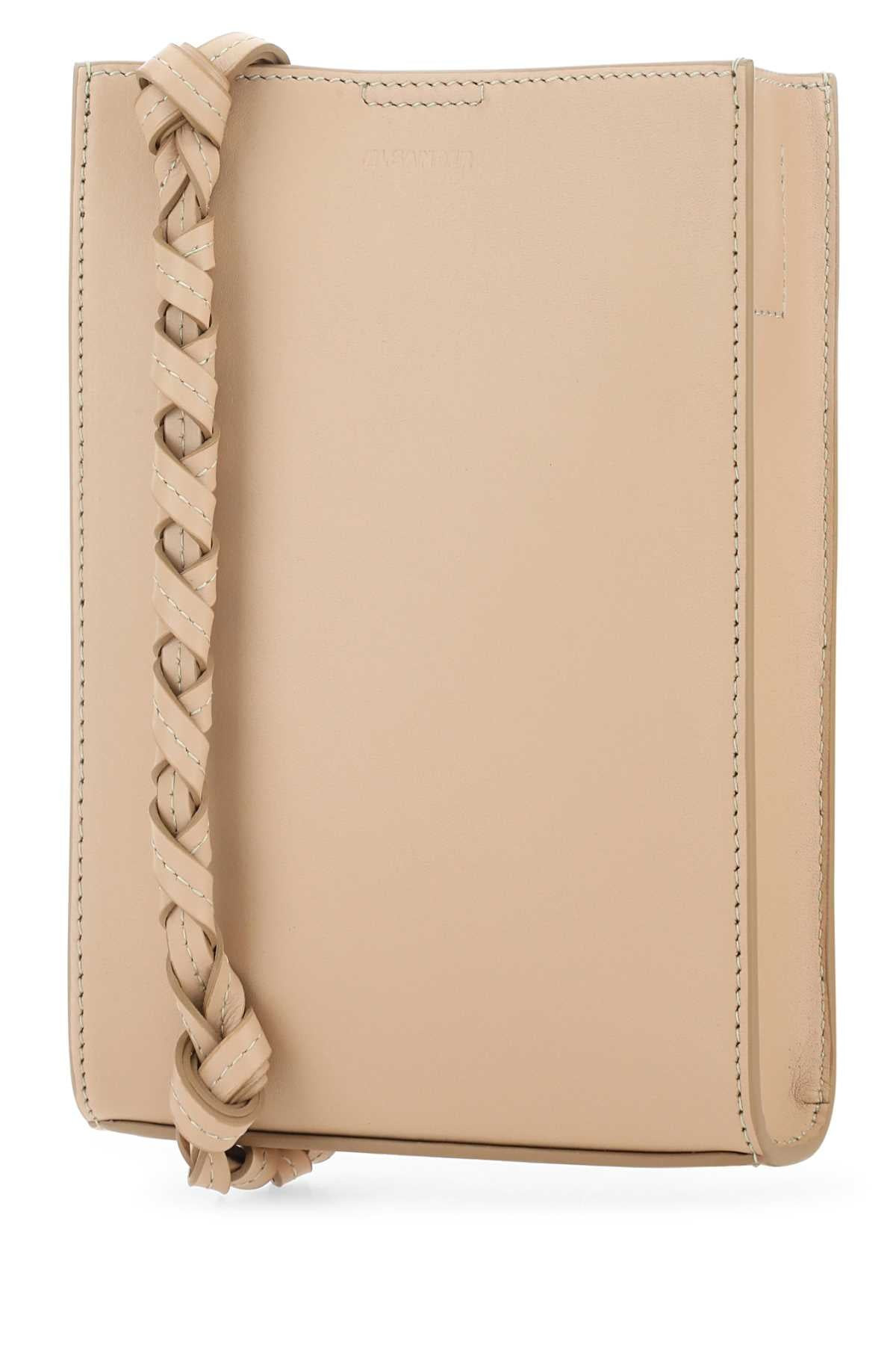 Jil Sander Men Skin Pink Leather Small Tangle Shoulder Bag - 2