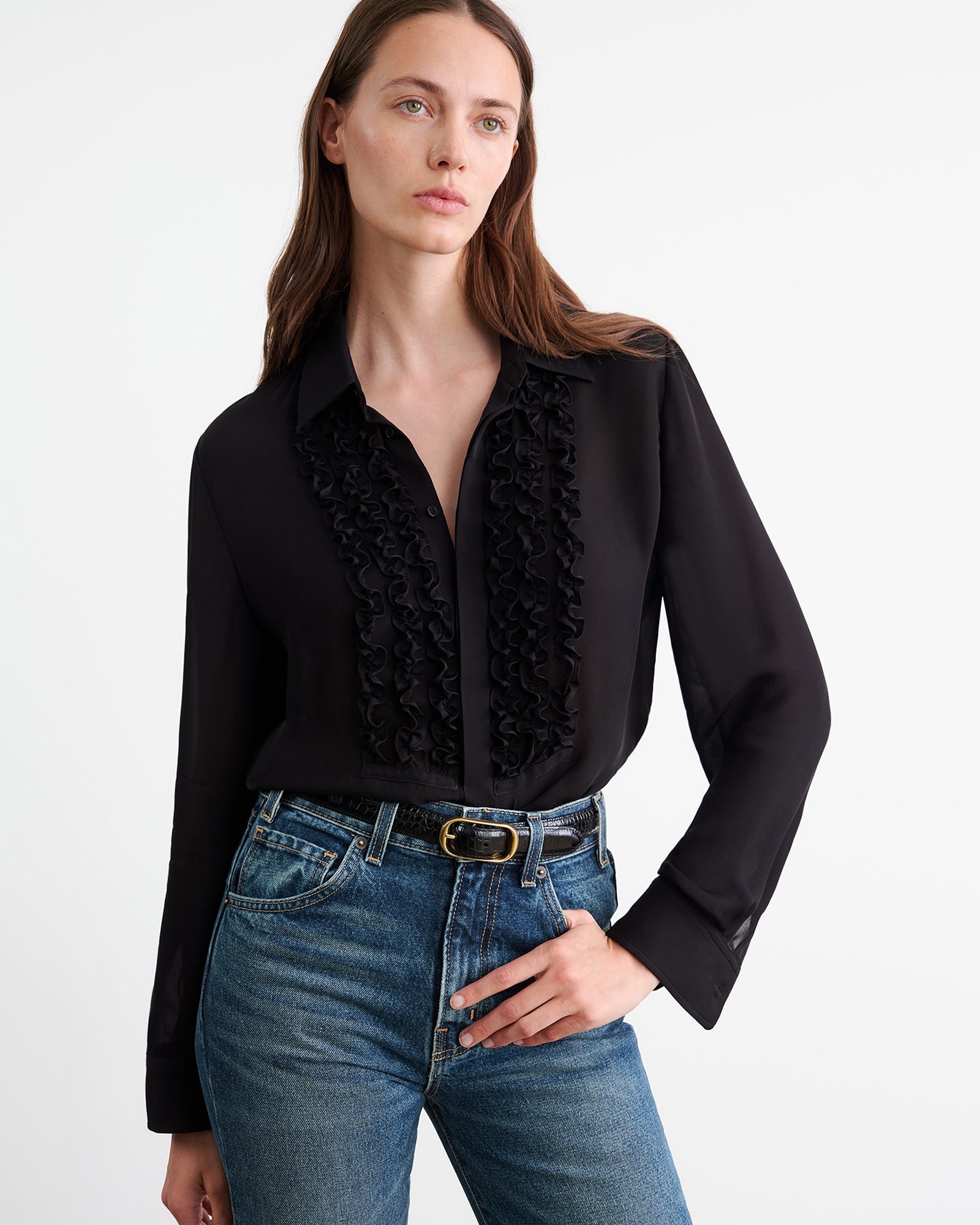 MARISA SILK SHIRT - 2