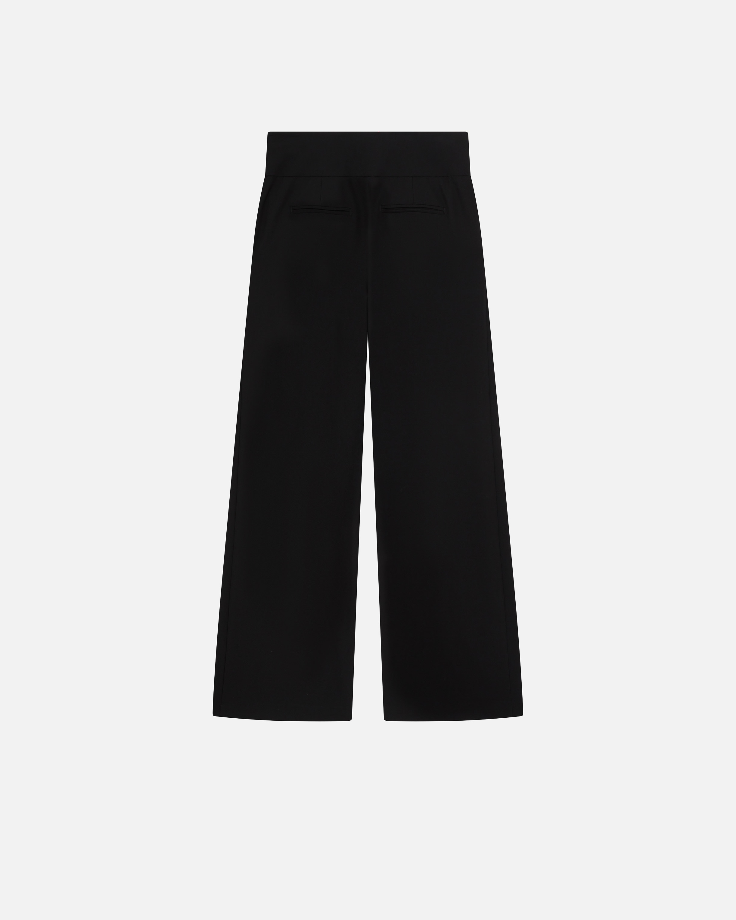 ELEGANT WIDE-LEG TROUSERS WITH DARTS - 6