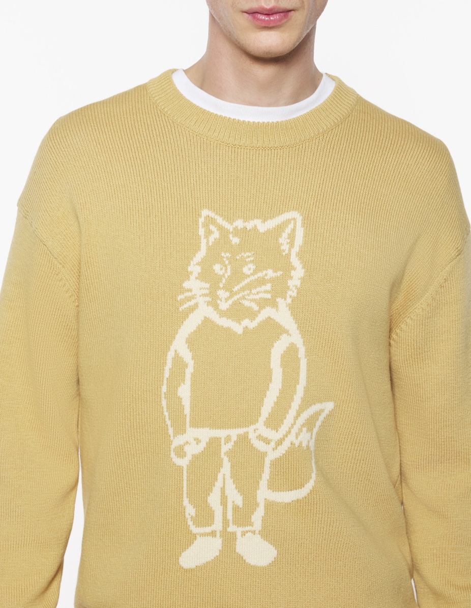 DRESSED FOX INTARSIA JUMPER - 4