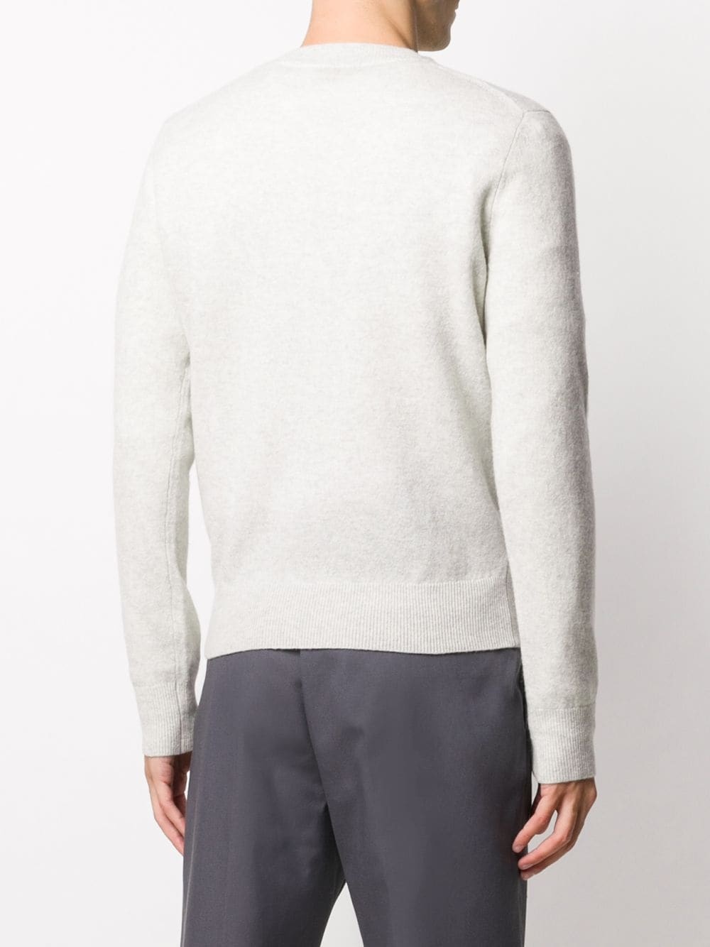 crew neck wool jumper - 5