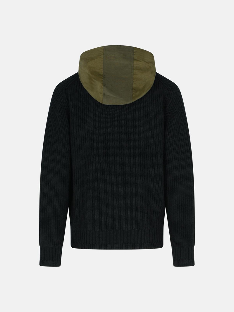 sacai BLACK WOOL BLEND JACKET outlook