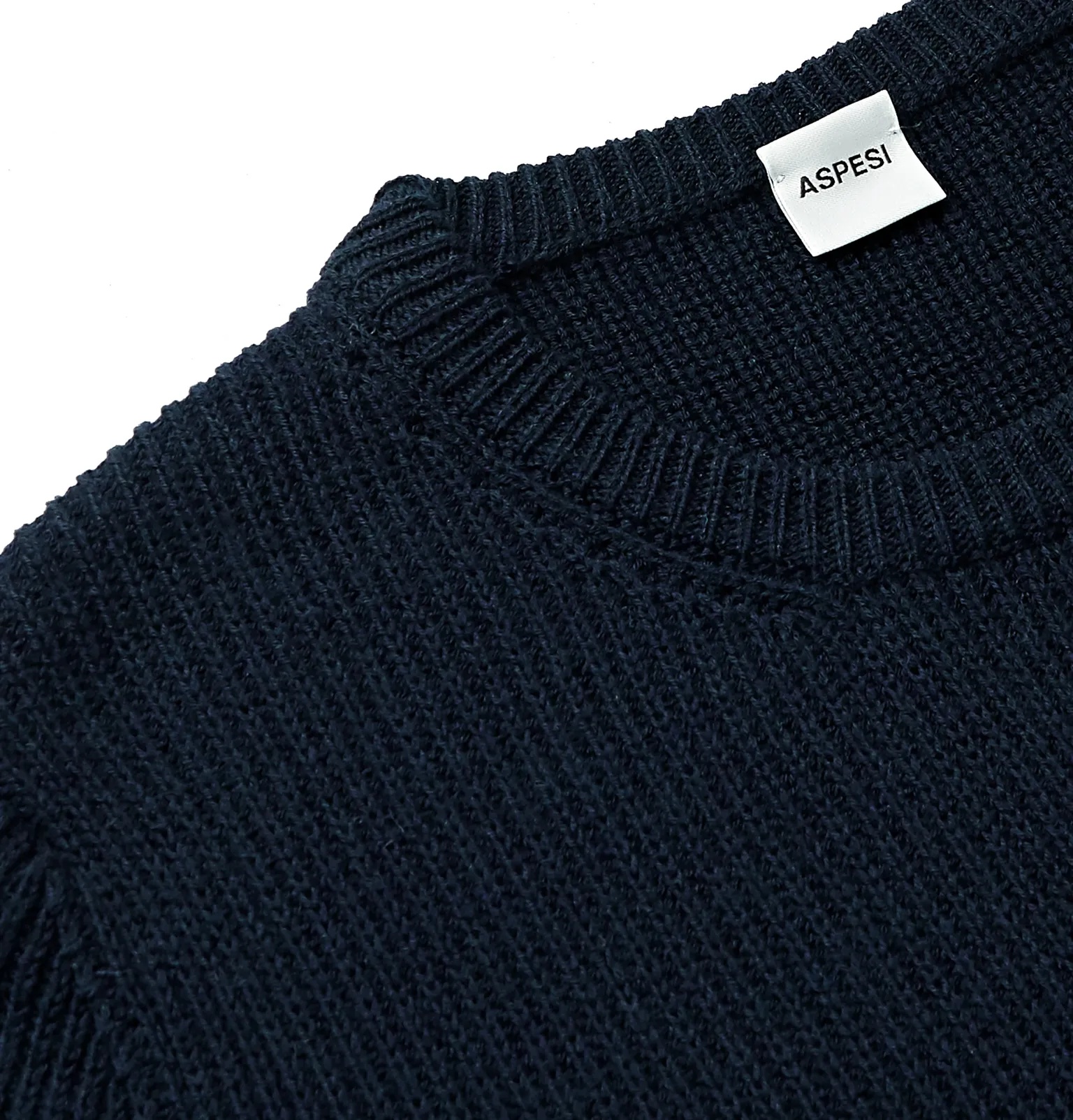 Slim-Fit Ribbed Virgin Wool Sweater - 5