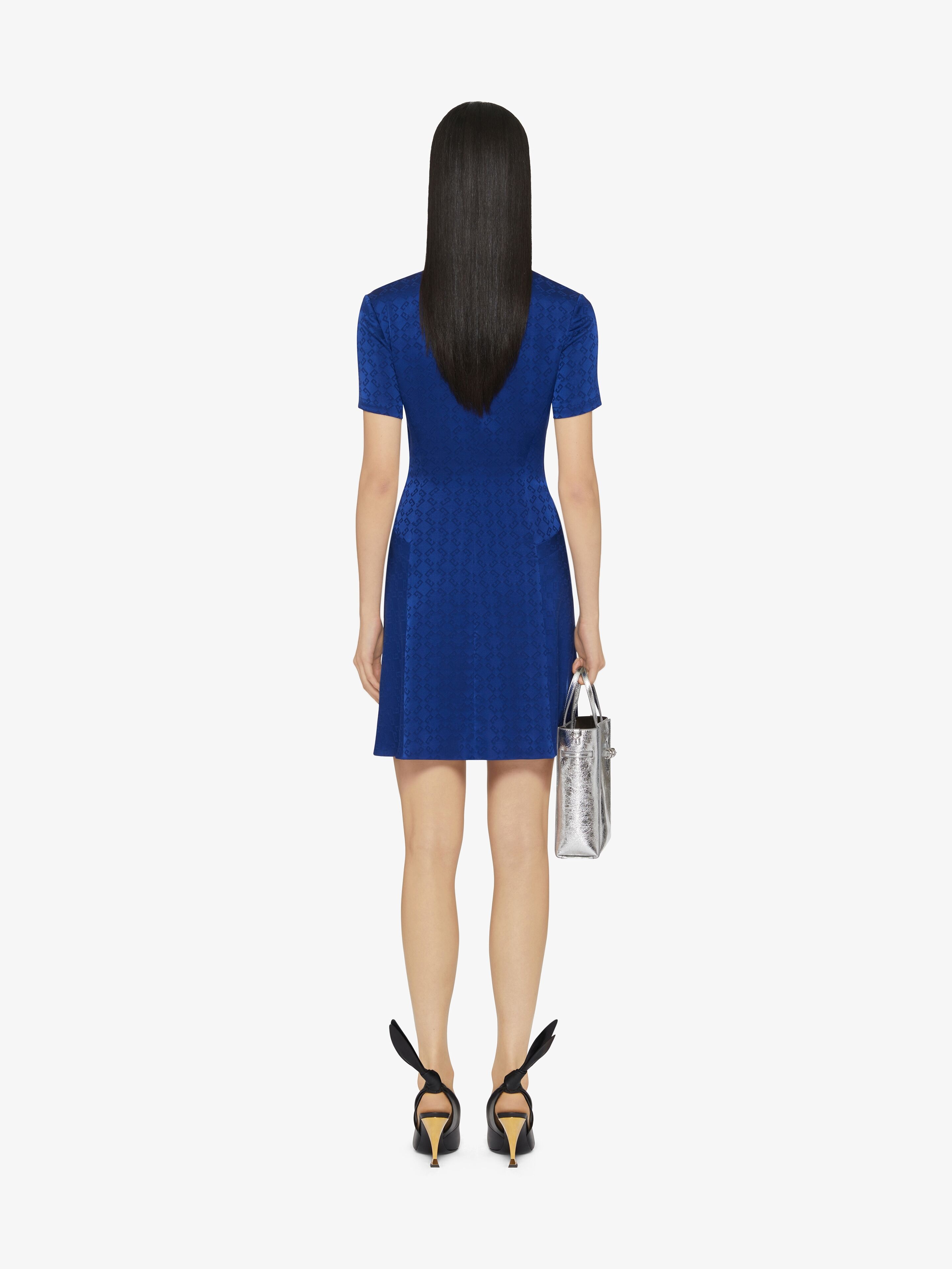 POLO DRESS IN MONOGRAM 72 JACQUARD - 4