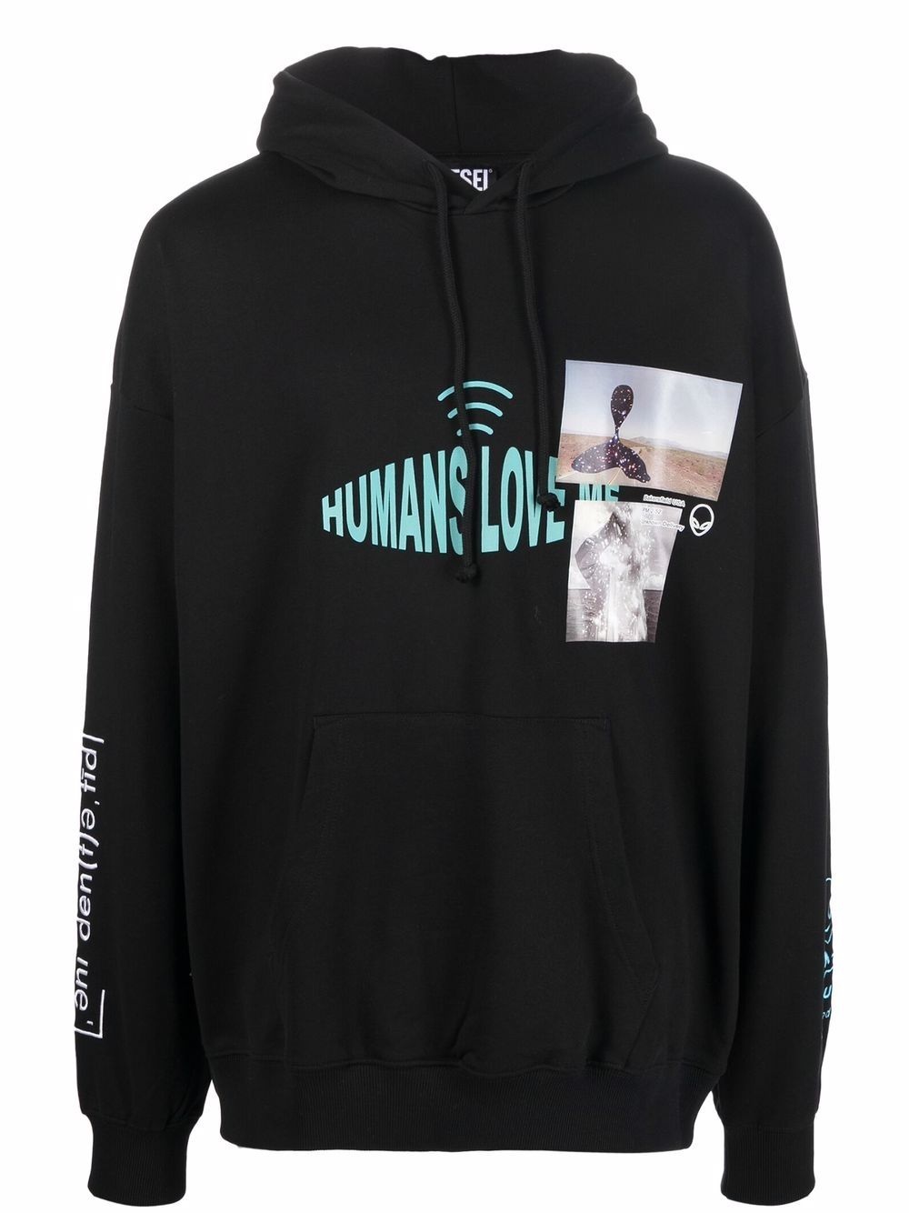 Humans Love Me hoodie - 1