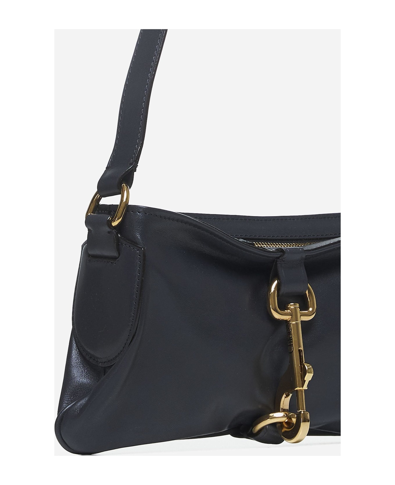 新品未使用品！アパルトモンCITIZENS of HUMANITY CHLOE Chloé Full Blue Crocodile-Effect Aby Chain Shoulder Bag