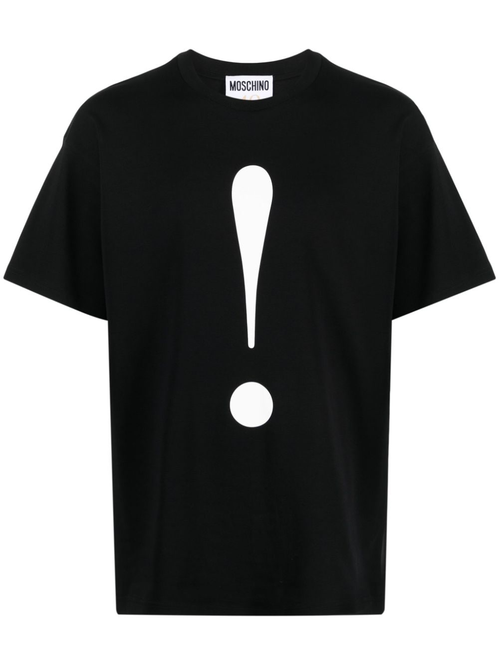 round-neck cotton T-shirt - 1