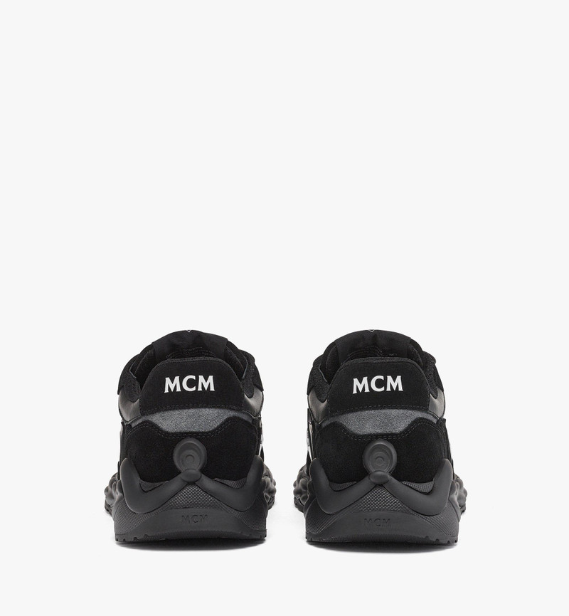 Skywander Lo Sneakers in Calf Suede and Leather 3