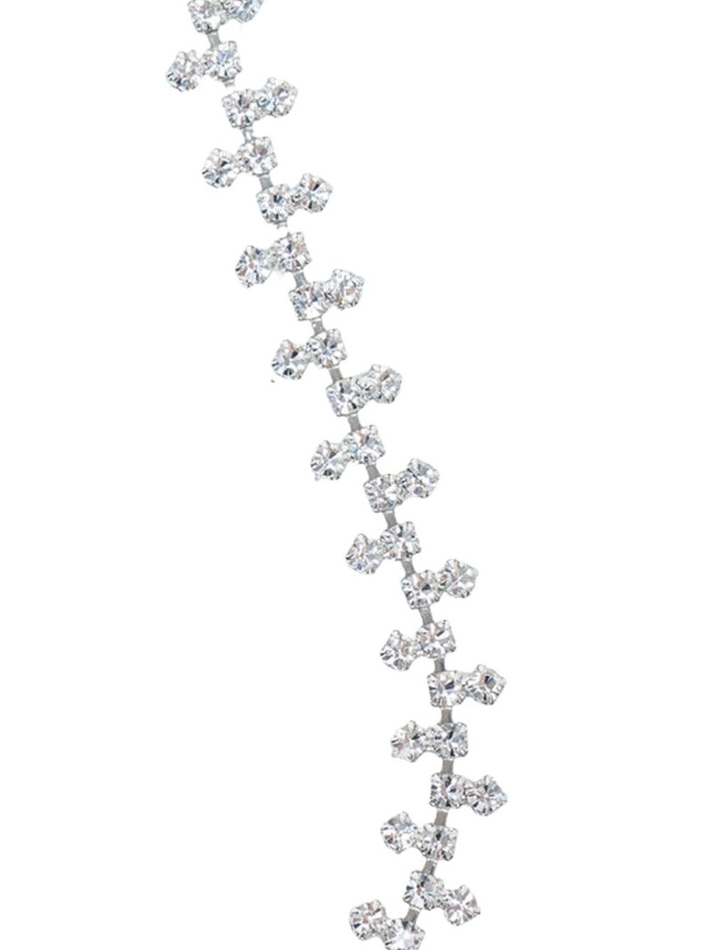 N°21 crystal-embellished necklace outlook