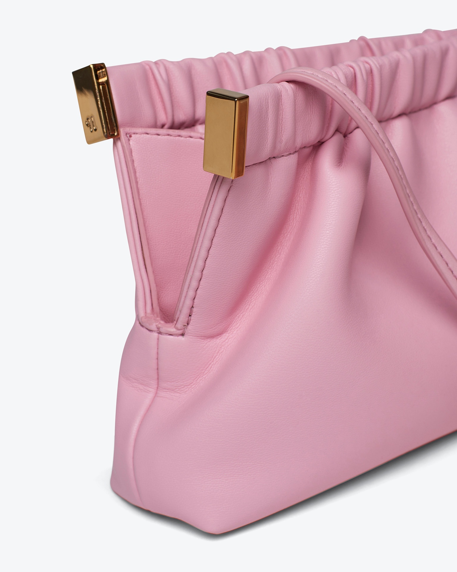 THE BAR CLUTCH MINI - Alt-nappa clutch - Pink - 3