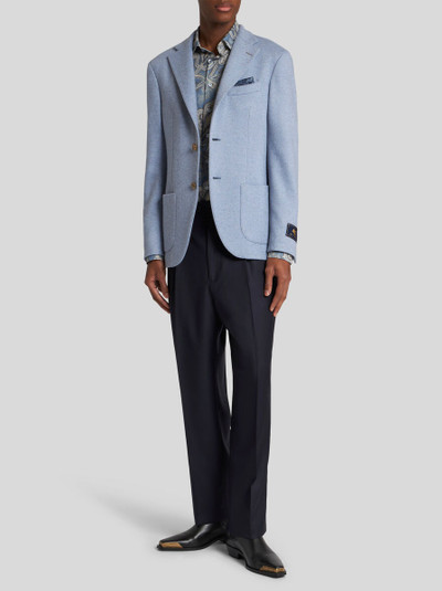 Etro WOOL AND CASHMERE BLAZER outlook