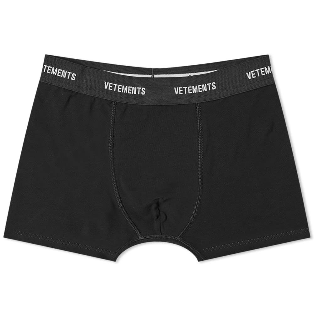 VETEMENTS Multiple Logo Boxer Short - 1