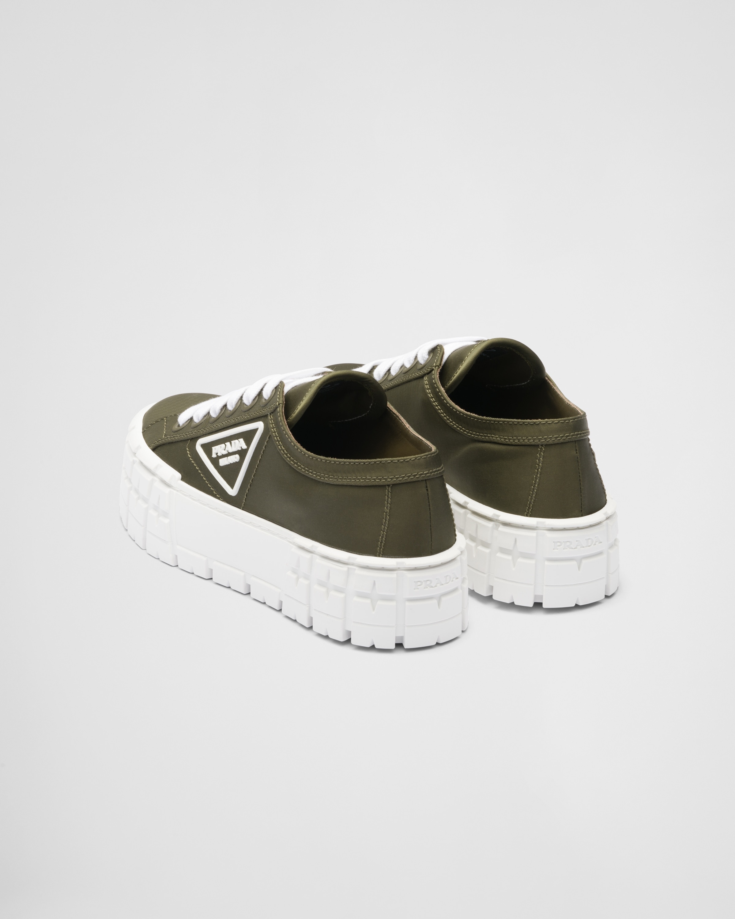 Double Wheel Re-Nylon gabardine sneakers - 5