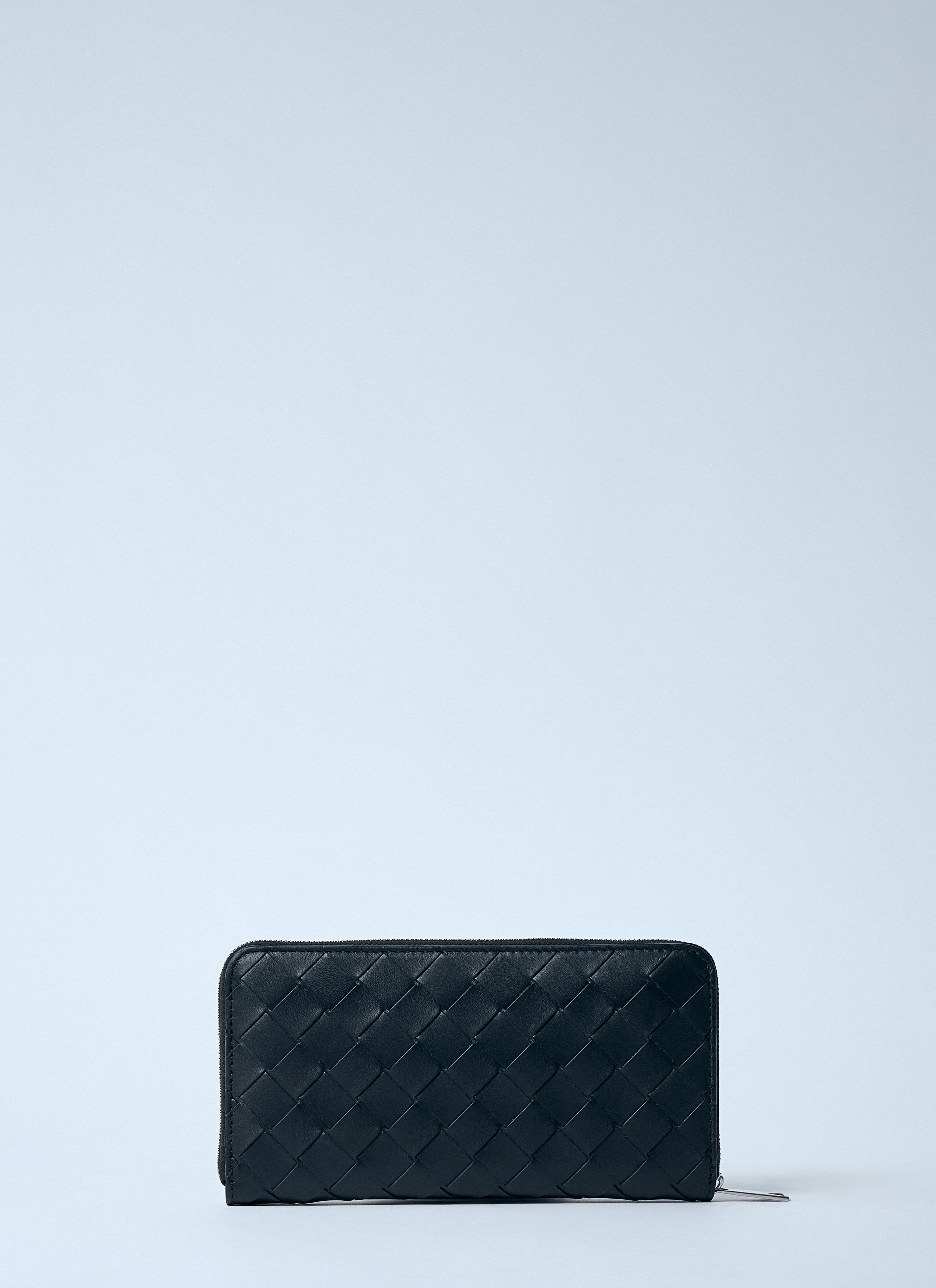 Intrecciato Leather Zip-Around Wallet - 5