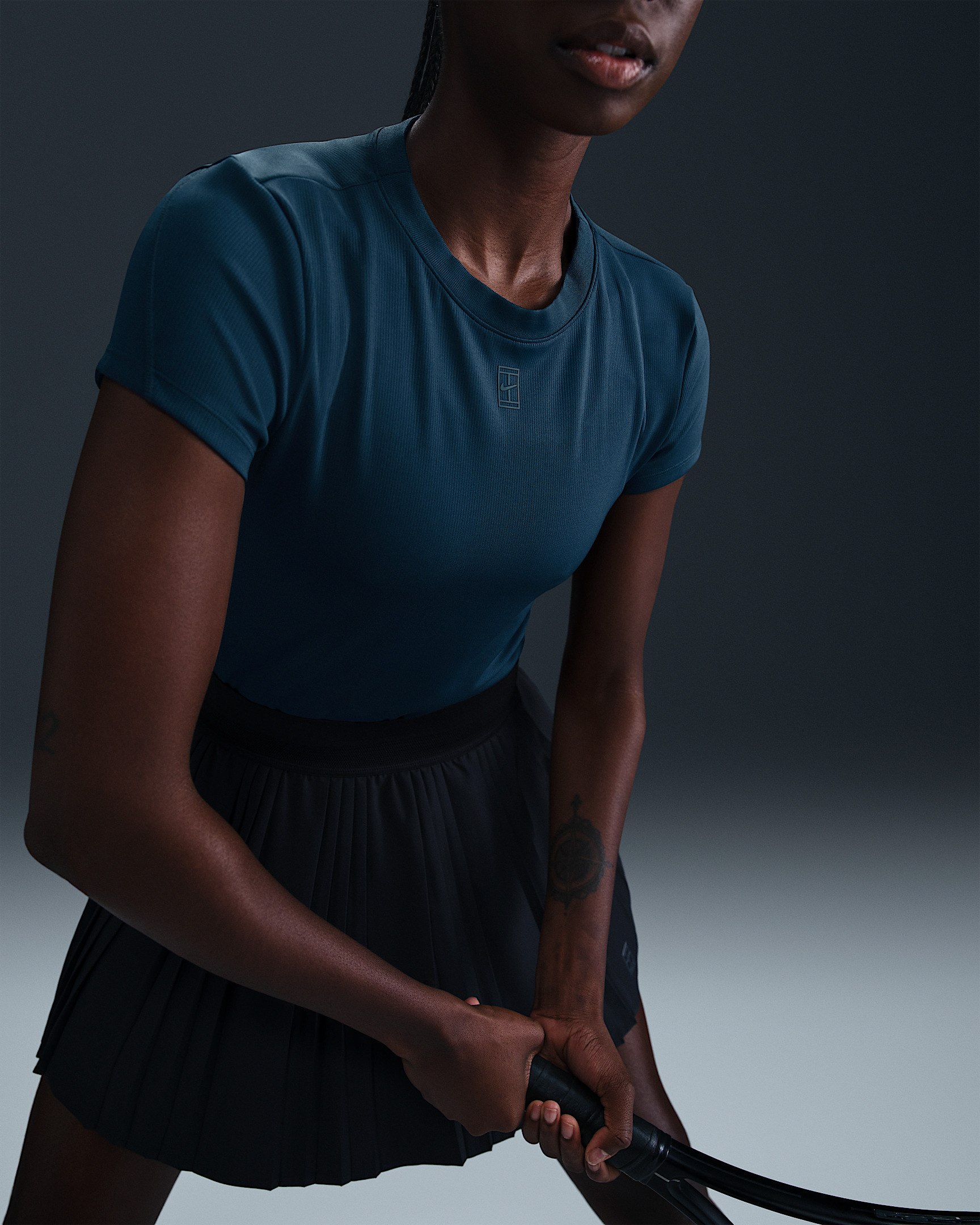 NikeCourt Advantage Women's Dri-FIT Short-Sleeve Tennis Top - 3
