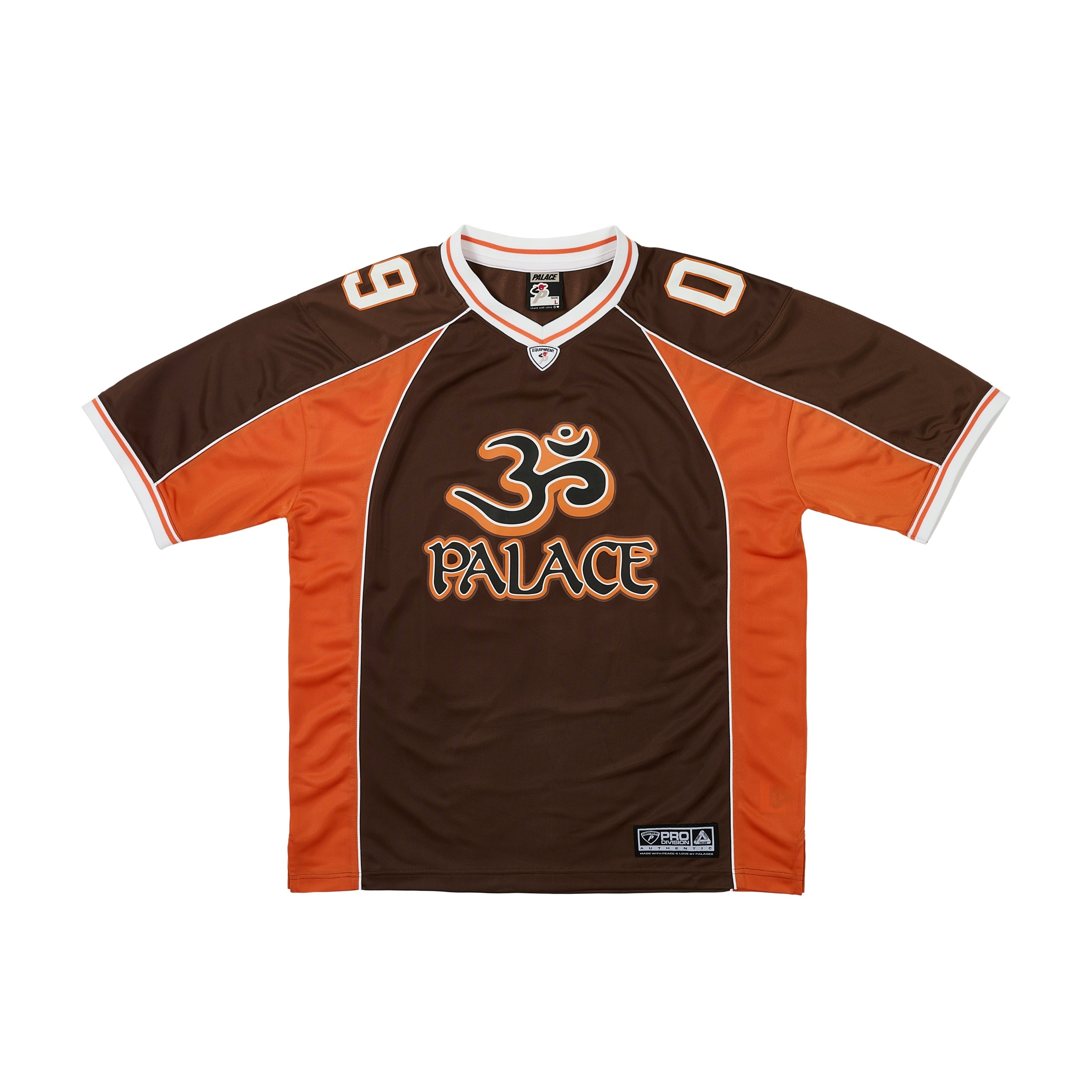 PALACE OM MESH JERSEY BROWN | REVERSIBLE