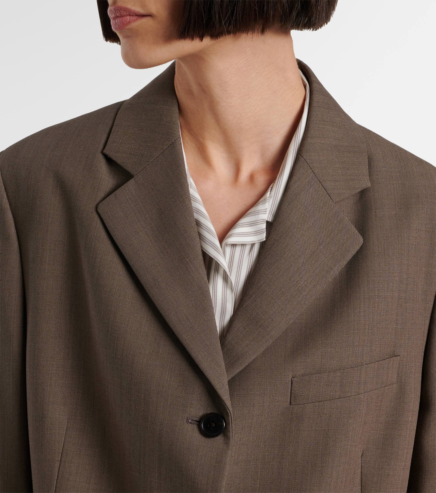 Kimiko silk and wool blazer - 4