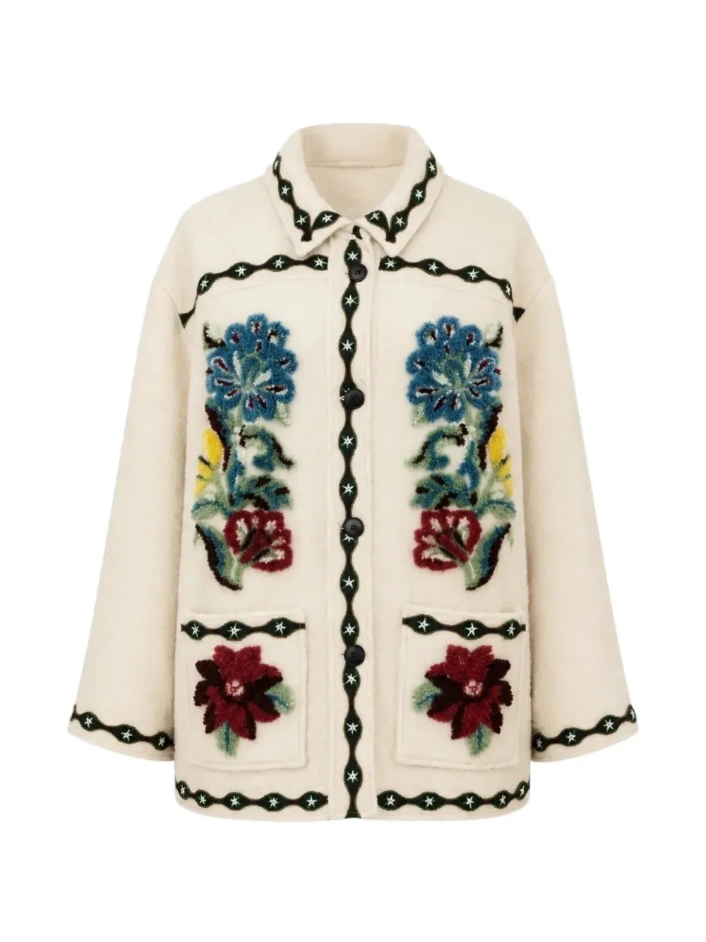 LUNA BOHO CROP COAT - 1