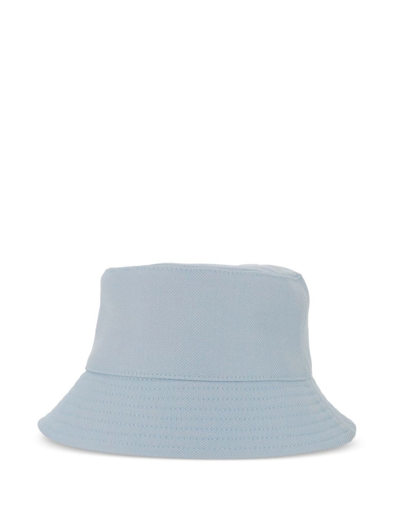 RUSLAN BAGINSKIY logo-embroidered bucket hat outlook