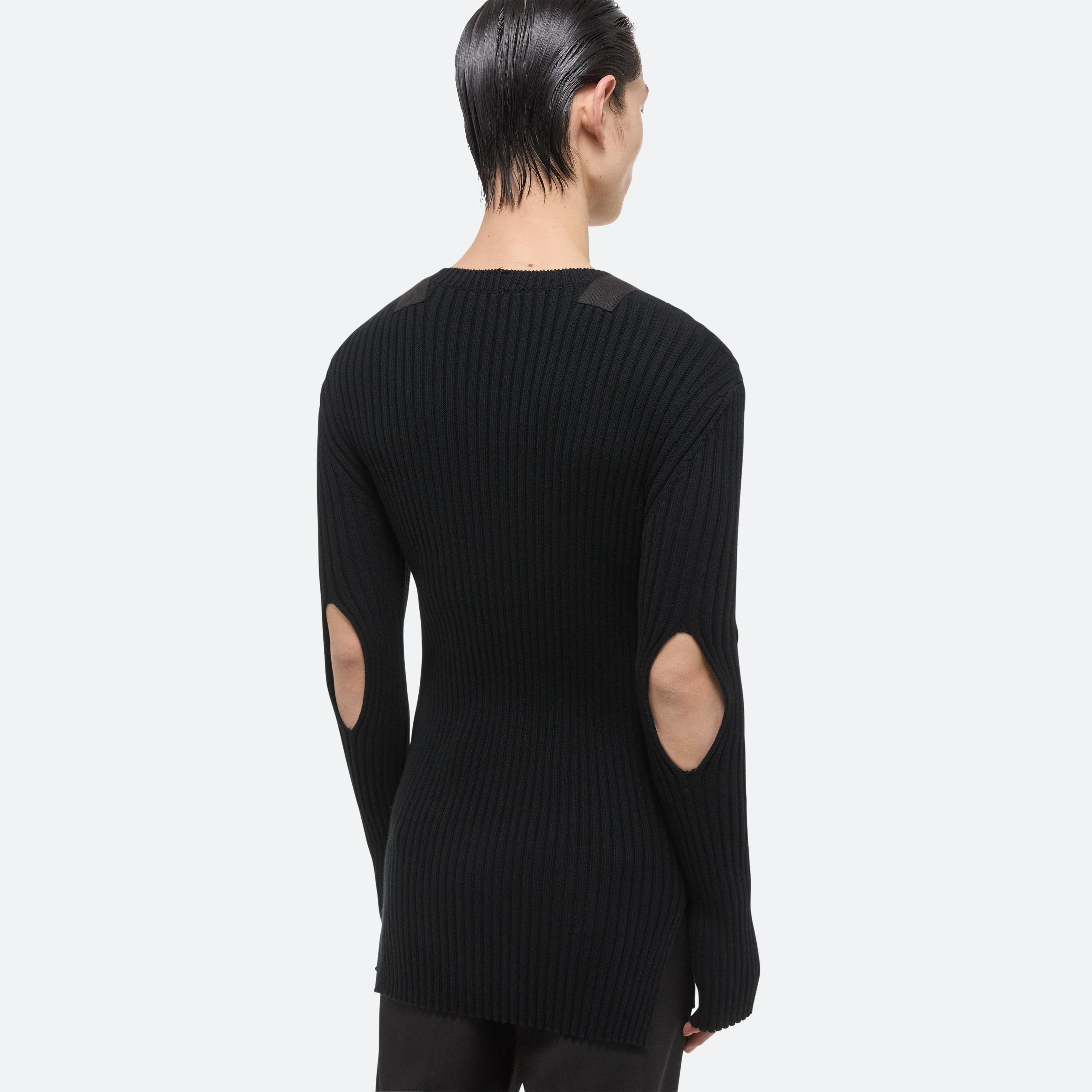 RIBBED LONG-SLEEVE TOP - 10